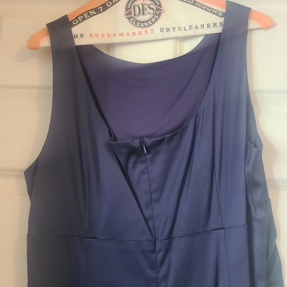 Slate blue Donna Ricco cocktail/sheath dress - Picture 4 of 10